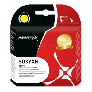 Tusz Asarto AS-E503YXN zamiennik Epson C13T09R44010, yellow (żółty), 470 stron, 10,2 ml