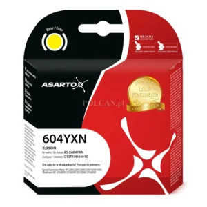 Tusz Asarto AS-E604YXN zamiennik Epson C13T10H44010, yellow (żółty), 400 stron, 7 ml