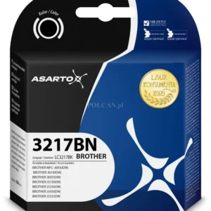 Tusz Asarto do Brother 3217BN | LC3217BK | 550 str. | black