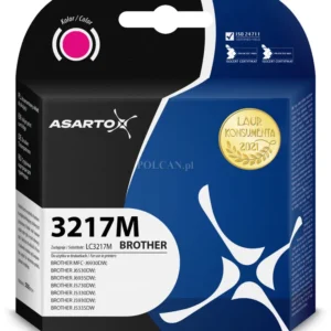Tusz Asarto do Brother 3217MN | LC3217M | 550 str. | magenta