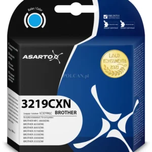 Tusz Asarto do Brother 3219CXN | LC3219XLC | 1500 str. | cyan