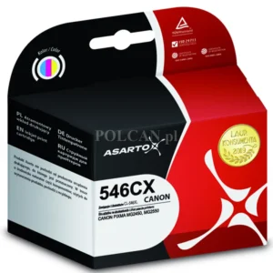 Tusz Asarto do Canon 546CX | 8288B001 | CL546 | 300 str. | color