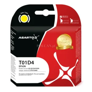 Tusz Asarto do Epson T01D4 | C13T01D400 | 20000 str. | yellow